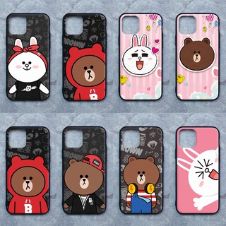 เคส Apple iphone 11 pro  ลายหมีบราวน์  ขอบนิ่มหลังแข็ง เคสมือถือ เคสโทรศัพท์ Case