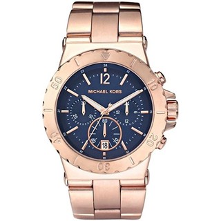 Michael Kors นาฬิกาผู้ชาย Bel Air Chronograph Blue Dial รุ่น MK5410- Gold