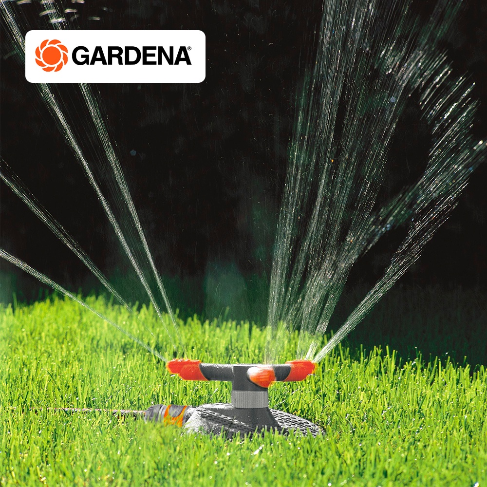 Gardena สปริงเกอร์แบบหมุนรอบ รุ่น Samba (02060-20) -เหมาะกับพื้นที่ 250 ตร.ม.