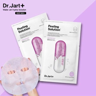 Dr.Jart+ Dermask Peeling Solution แผ่นมาส์กหน้าช่วยทำความสะอาดรูขุมขน จากเกาหลีแท้100%