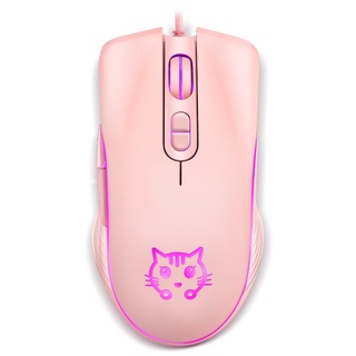 สินค้าใหม่ HOT LUNA cat party เมาส์สำหรับเล่นเกม e-sports เมาส์เลื่อนออปติคอล SK2227