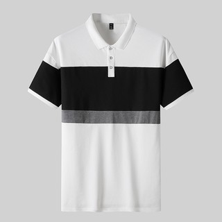 Polo เสื้อโปโลผู้ชายแขนสั้น เสื้อโปโลปกสลิมฟิตสุดอินเทรนด์