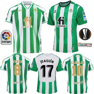 เสื้อกีฬาแขนสั้น ลายทีมชาติฟุตบอล Real Betis 2022 2023 ชุดเหย้า สําหรับผู้ชาย