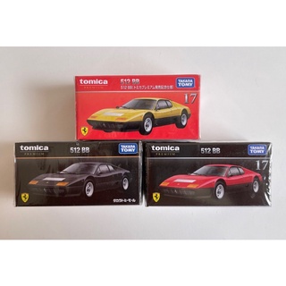 Tomica Premium Takara Tomy Ferrari 512 BB No.17 โทมิก้า รถเหล็ก ของแท้