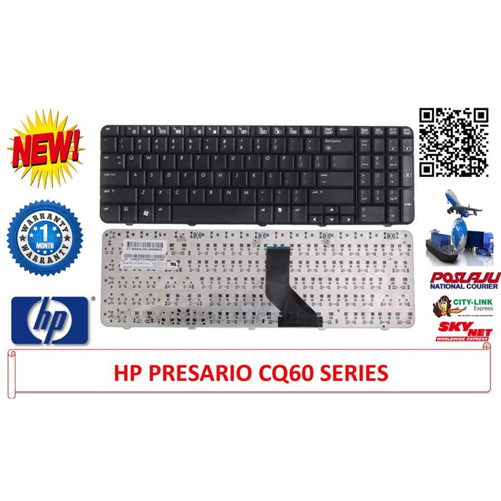 คีย์บอร์ด HP Compaq Presario CQ60 CQ60Z CQ60-100 / Pavilion G60 G60-10