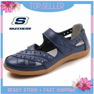 [พร้อมส่ง] *Skechers__go Walk Arch Fit รองเท้าแตะโลฟเฟอร์ ส้นแบน แบบสวม สําหรับผู้หญิง ผู้ชาย