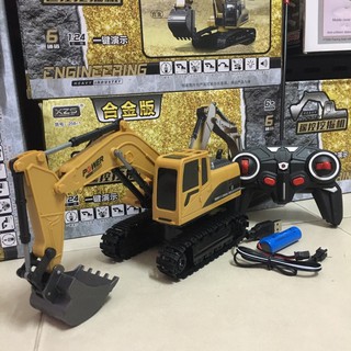 RC Excavator 6CH 2.4G Crawler Truck