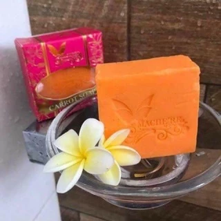 สบู่มาเชอรี่ Macher Soapมาเชอรี่ สบู่แครอท 65 กรัม สบู่แครอท มาเชอรี่ บาย จูมิ Mache're By jumi