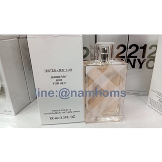 Burberry brit for her edt 100ml tester