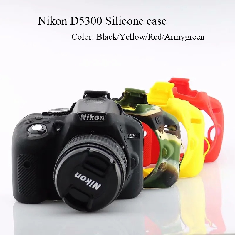 เคสกล้อง Nikon D5300 แบบนุ่มเคสซิลิโคนสําหรับ Nikon D5300