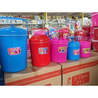 Deli Cookware กระติกน้ำแข็งพกพา (กลม) ขนาด 5 / 7 / 11 / 15 ลิตร กระติกน้ำ (มี 3 สี) คละสี
