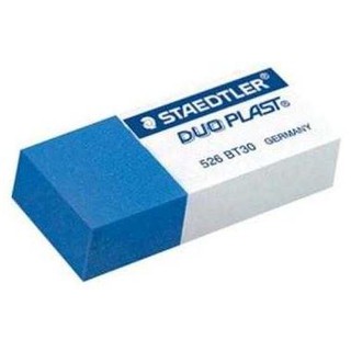 STAEDTLER DUO PLAST Eraser ยางลบดินสอ/ปากกา สเต็ทเลอร์ ดูโอพลาส 2 in 1 #526 BT30