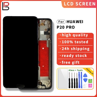 ชุดประกอบหน้าจอสัมผัส Lcd แบบเปลี่ยน สําหรับ HUAWEI P20 Pro P30 P30 Lite