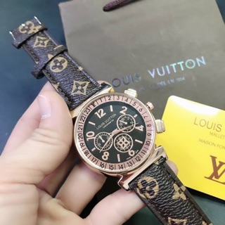 นาฬิกา Lv สายหนัง หน้าปัด40mm