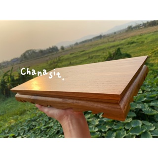 โต๊ะยอด มีบริการเก็บเงินปลายทาง ฐานรองพระ ขนาด 8*14*2นิ้ว : เฟอร์นิเจอร์ไม้สักทอง จังหวัดแพร่