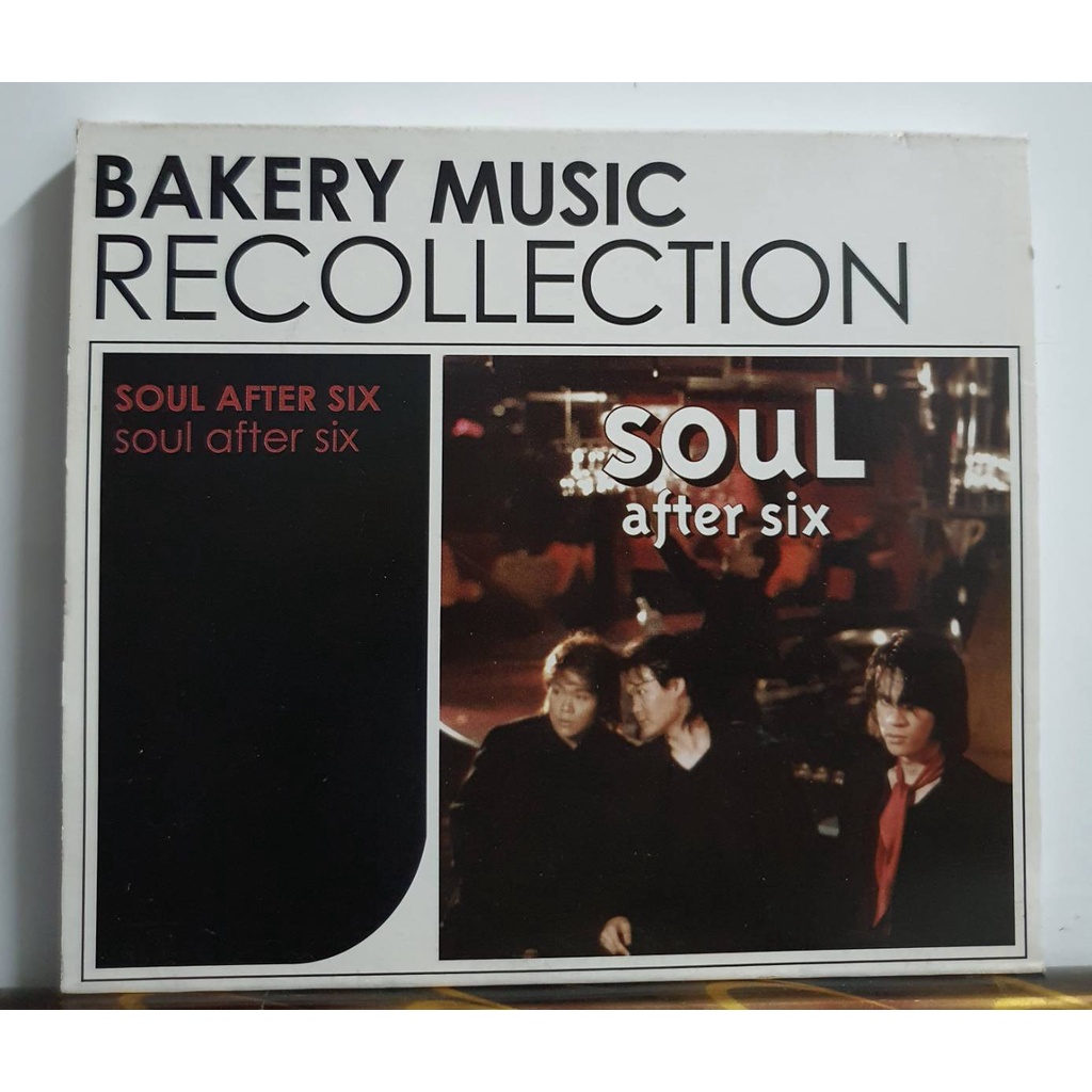 ซีดีเพลงไทย CD SOUL AFTER SIX อัลบั้ม soul after six ปกแผ่นสวยสภาพดีมาก มีกล่องสวม