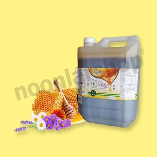 HONEY น้ำผึ้งบรรณจพรรณ น้ำผึ่งป่า น้ำผึ้งธรรมชาติ แกลลอน 7000 ml.