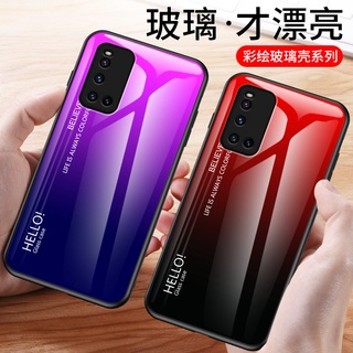 [ส่งจากไทย] Case Vivo V19 เคสเรียวมี เคส เคสกระจกสองสี เคสกันกระแทก เคส ขอบนิ่ม เคสกระจกไล่ส