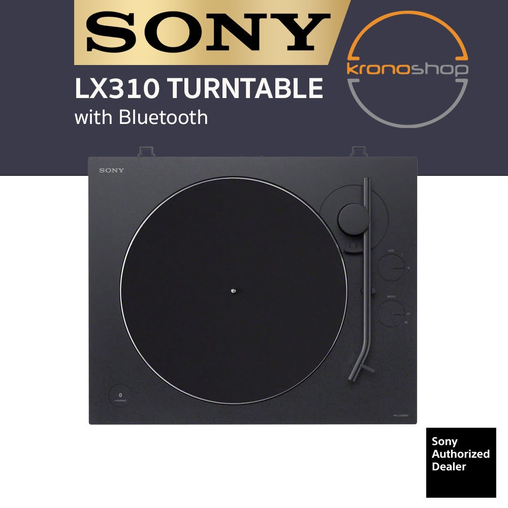แผ่นเสียง Sony PS-LX310BT พร้อมการเชื่อมต่อ Bluetooth PSLX310BT LX310BT