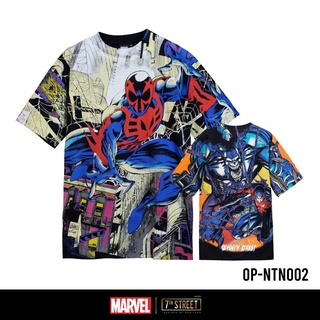 เสื้อยืดแขนสั้น ทรง  Ovesize  MARVEL  7th street   รุ่น OP-NTN002   ลิขสิทธิ์แท้พร้อมส่ง