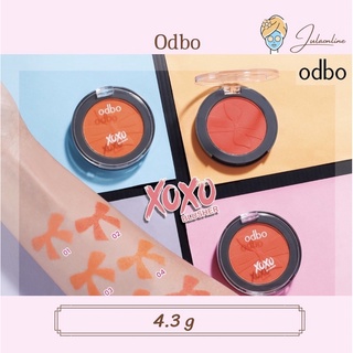 ODBO XOXO BLUSHER บลัชออน 4.3 g