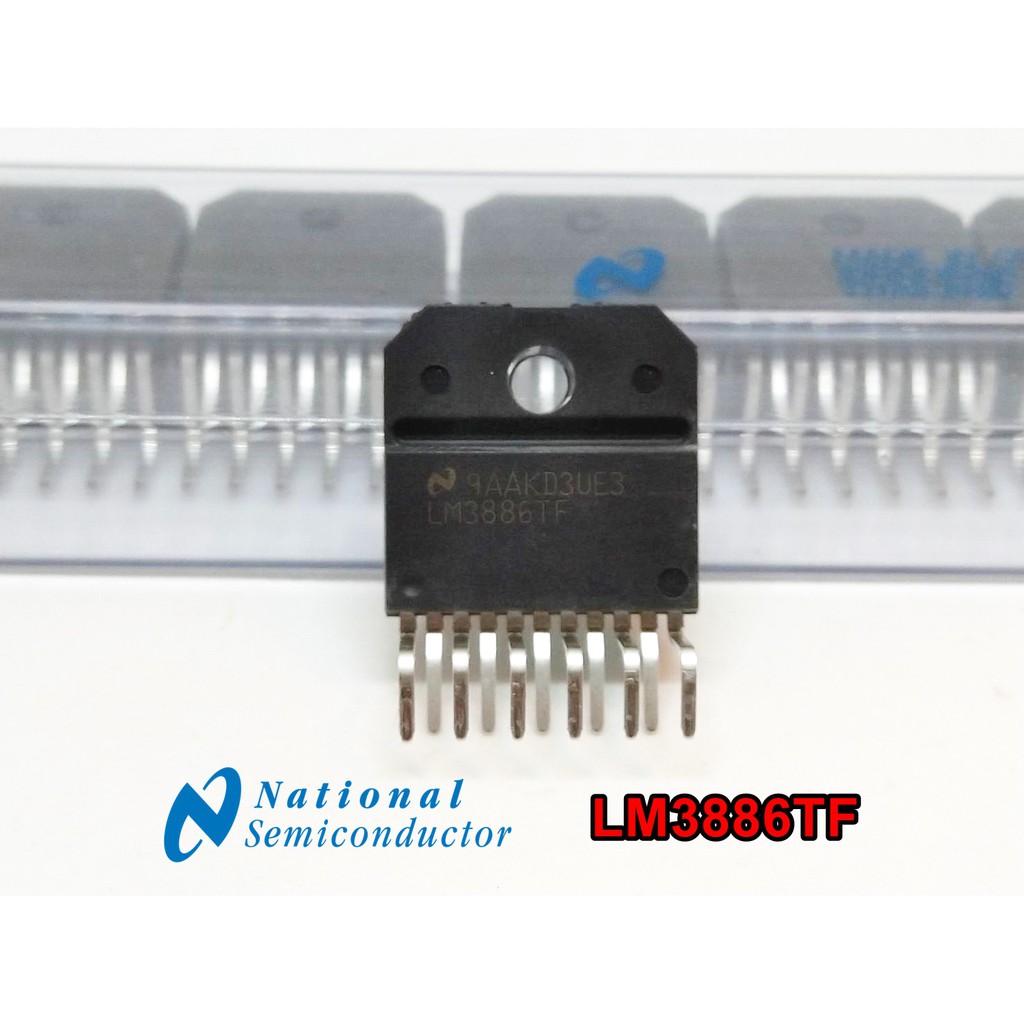 (ล็อตสุดท้าย) LM3886TF Gaincloneไอซีขยายเสียงคลาส AB MONO 68W ยี่ห้อ NS ...