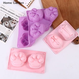 HGG Silicone Fondant Dog Footprint Cake Molds Cupcake Cookie Cat Paw Feet Mould HGG