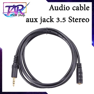 Audio cable aux jack 3.5 Stereo AUX 3.5mm Cables Vehicle connecting Line Male to female 15m/20m Gold-plated