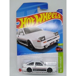 โมเดล 1:64 รถเหล็ก Hot Wheels Toyota AE86 Sprinter TRUENO