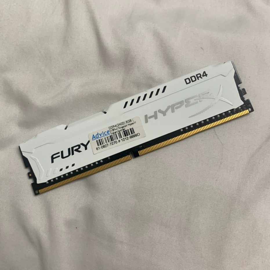 💚มือ2💚 RAM PC DDR4(2400) 8GB (C15FW) Kingston Hyper-X (HX424C15FB2/8) 💚พร้อมส่ง💚