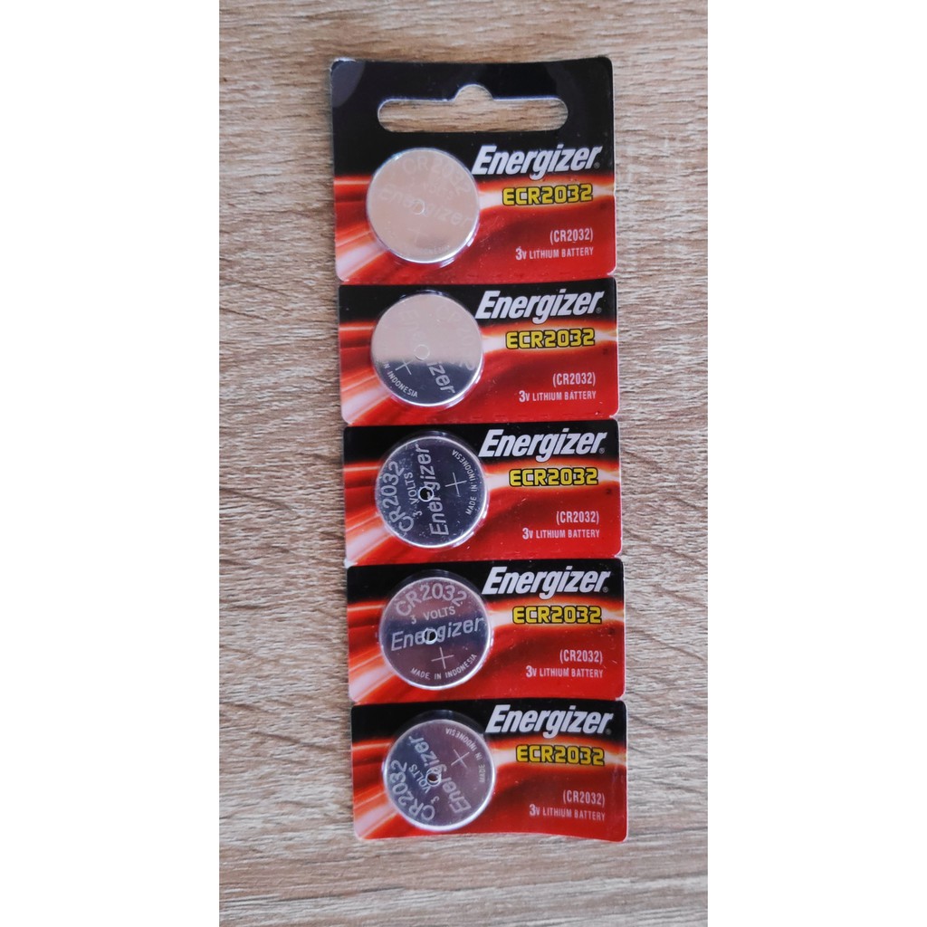 ถ่านกระดุม Energizer CR2032 Lithium Battery