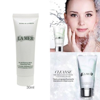 LA MER The Cleansing Foam (1.02oz.) 30ml. ลาแมร์ โฟมล้างหน้า สูตรอ่อนโยน