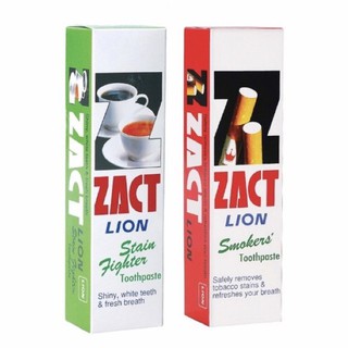 ZACT ยาสีฟันขจัดคราบ แซคท์ 160 กรัม