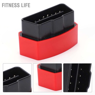 Fitness Life เครื่องสแกนเนอร์วินิจฉัยรถยนต์ บลูทูธ Elm327 Obd2 Wifi Android Ios Pc