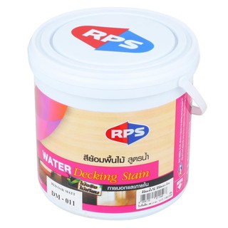 สีย้อมพื้นไม้สูตรน้ำ RPS สีไม้โอ๊คแดง ด้าน 1 แกลลอน นวัตกรรมใหม่การย้อมพื้นไม้ โดยการใช้น้ำเป็นตัวทำละลาย ทำให้ผู้ใช้ไม่