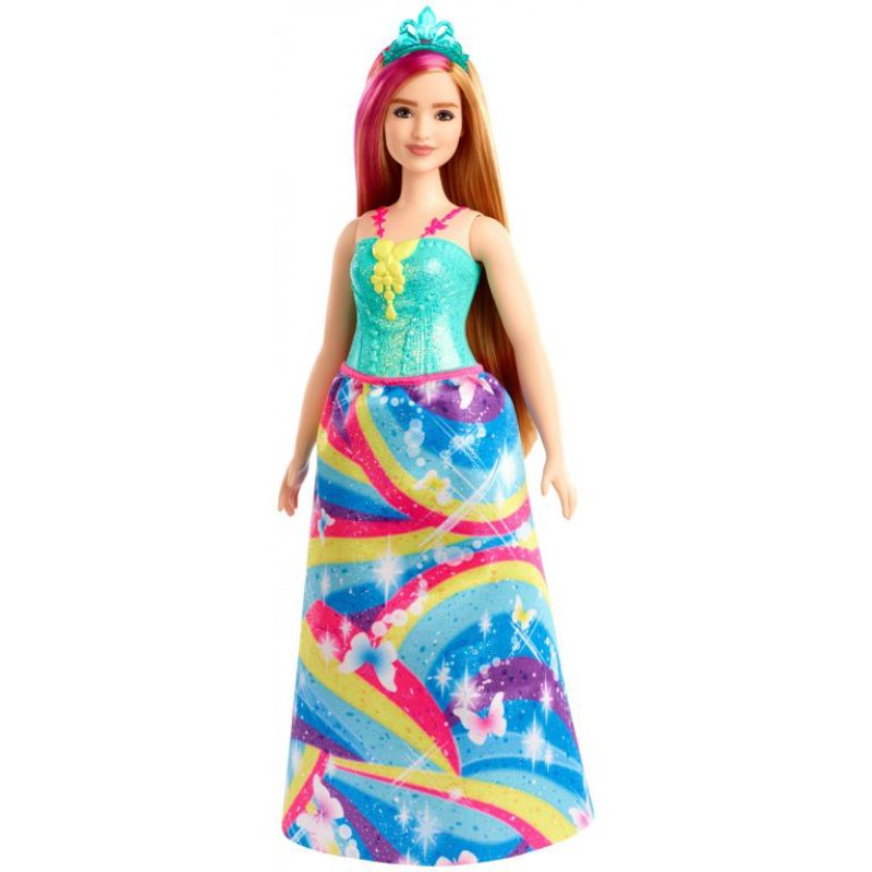 Barbie Dreamtopia Princess Doll ตุ๊กตา เจ้าหญิง บาบี้ กับ โลกแห่งความฝัน GJK12 สีเขียวอ่อน