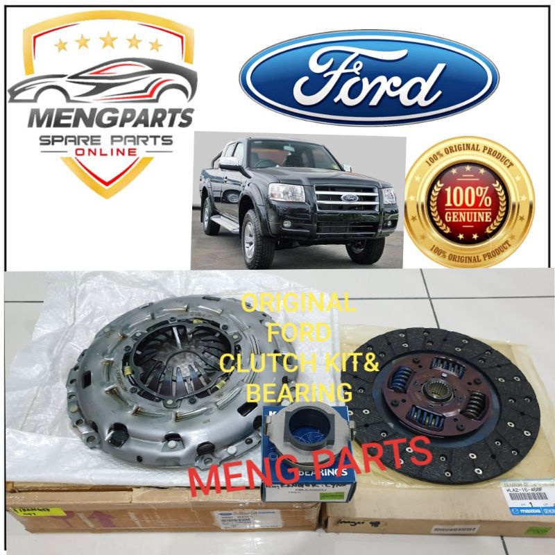 FORD RANGER 2.5 16V WE TDCI ,BT50 2.5 2008Y-2011Y ชุดคลัทช์ &BEARING ,WLA2-26-460F,WE01-16-410C,CBU5