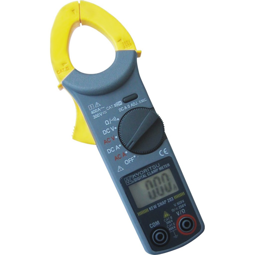 Kyoritsu Japan AC/DC Digital Clamp meter Kew Snap 203 มีซีเรียลนัม
