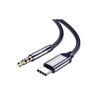 Essager Usb Type C To 3 . 5 mm Jack Male Aux อะแดปเตอร์สายสัญญาณเสียงสําหรับ Samsung S 10 S 9 Huawei Xiaomi