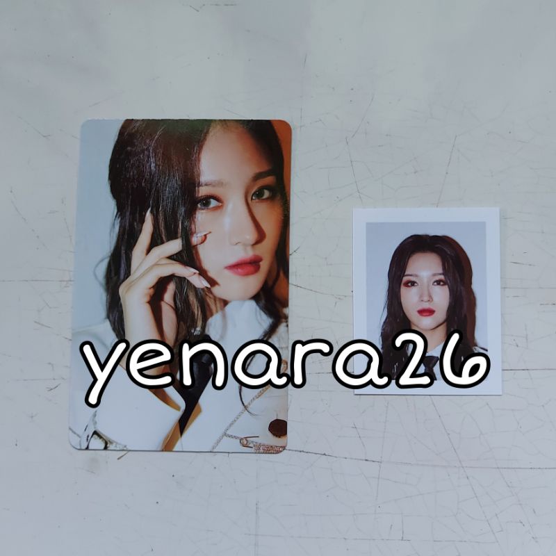 Dreamcatcher Siyeon InSomnia 1st Gen การ์ดรูปถ่ายอย่างเป็นทางการ