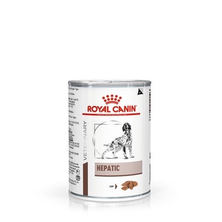 Royal Canin VET Dog [ 1 กระป๋อง ] Hepatic 420 g อาหารสุนัข โรคตับ อาหารประกอบการรักษา สุนัข อาหารเปียก