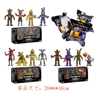 ฟิกเกอร์ Funko Five Nights at Freddys 4 แพ็ค (1 ชุด) 2 นิ้ว