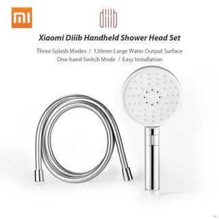 Ready Stock xiaomi mijia หัวฝักบัว ปรับระดับกระแสน้ำ 3 โหมด  หมุนได้ 360 องศา ขนาด 120 มม. 53 หลุม