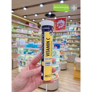 Demosana Effervescent 20 Tablets - ดีโมซานาเม็ดฟู่ (แม็กนีเซียม, มัลติวิตามิน, วิตามินซี, แคลเซียม)