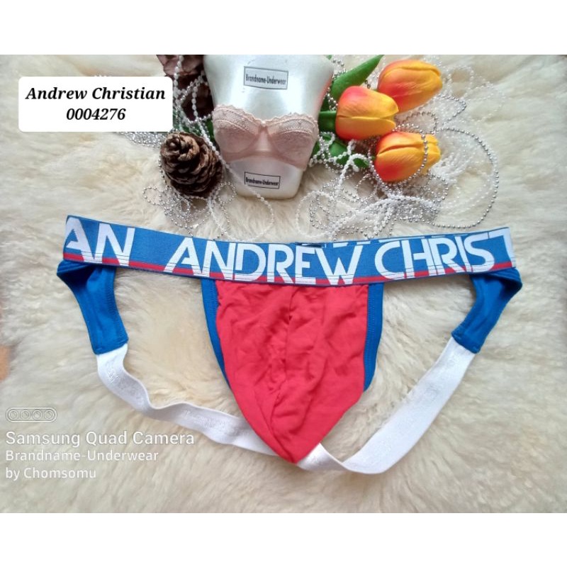 จีสตริงผู้ชาย Andrew Christian Size M ชุดชั้นใน/จีสตริงขอบยาง 0004276