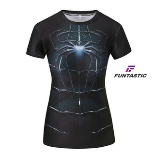 เสื้อออกกำลังกาย เสื้อกีฬา funtastic47 - Metal Spidergirl [FSPI02] #42