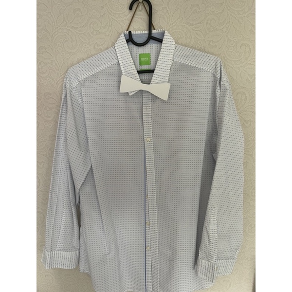 เสื้อเชิ้ต Hugo Boss slim fit Size L