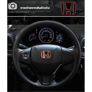 sticker 3D ติดพวงมะลัยHONDAทุกรุ่น เปลี่ยนรถเดิมๆให้สวยขึ้น มีสองสี แดง/น้ำเงิน