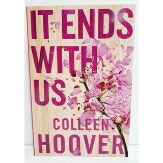 It ends with us Bestseller Book from Colleen Hoover หนังสือภาษาอังกฤษ มือหนึ่ง