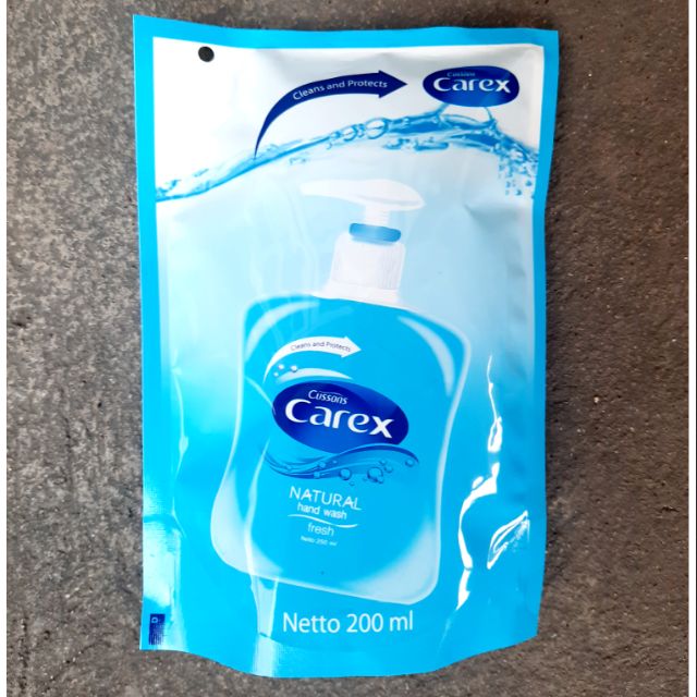 🌟พร้อมส่ง🌟 Cussons สบู่เหลวล้างมือ Carex - Fresh (Reduces Bacteria 99%) ขนาด 200 ml.